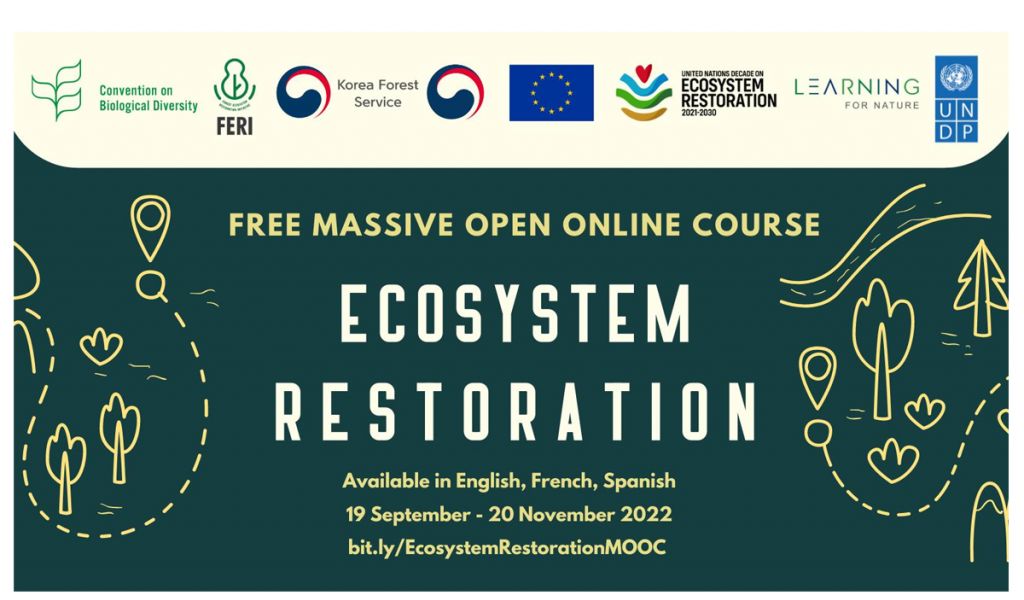 A new FREE course on Ecosystem Restoration